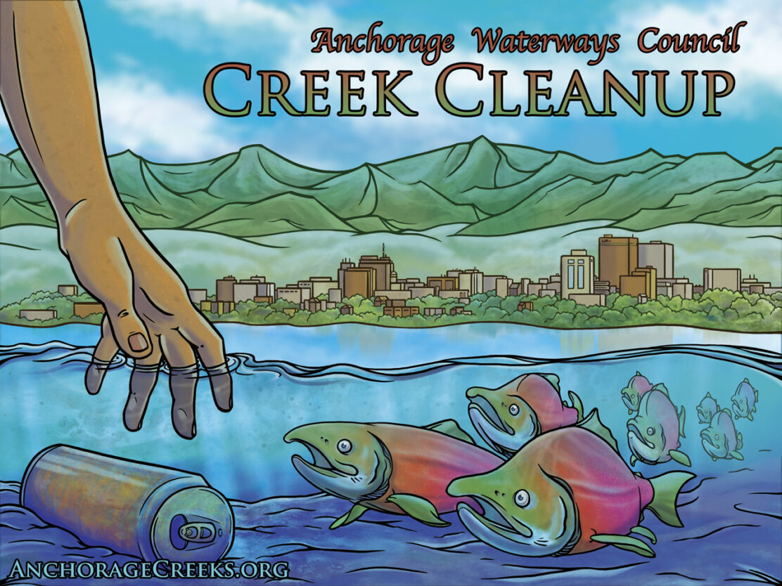 Anchorage Creek Cleanup Poster